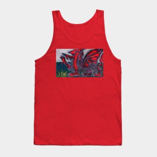 Y Ddraig Goch Tank Top